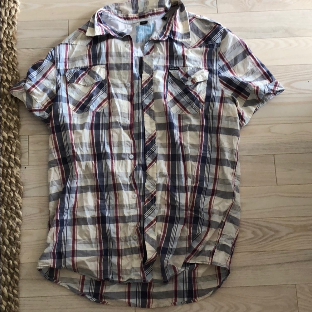 Buffalo button down shirt size large